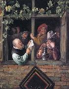 Jan Steen Rhetoricians at a Window Germany oil painting artist